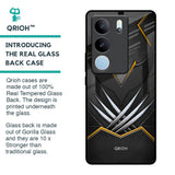 Black Warrior Glass Case for Vivo V29 Pro 5G