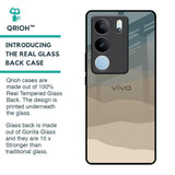 Abstract Mountain Pattern Glass Case for Vivo V29 Pro 5G