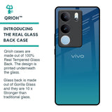 Celestial Blue Glass Case For Vivo V29 Pro 5G