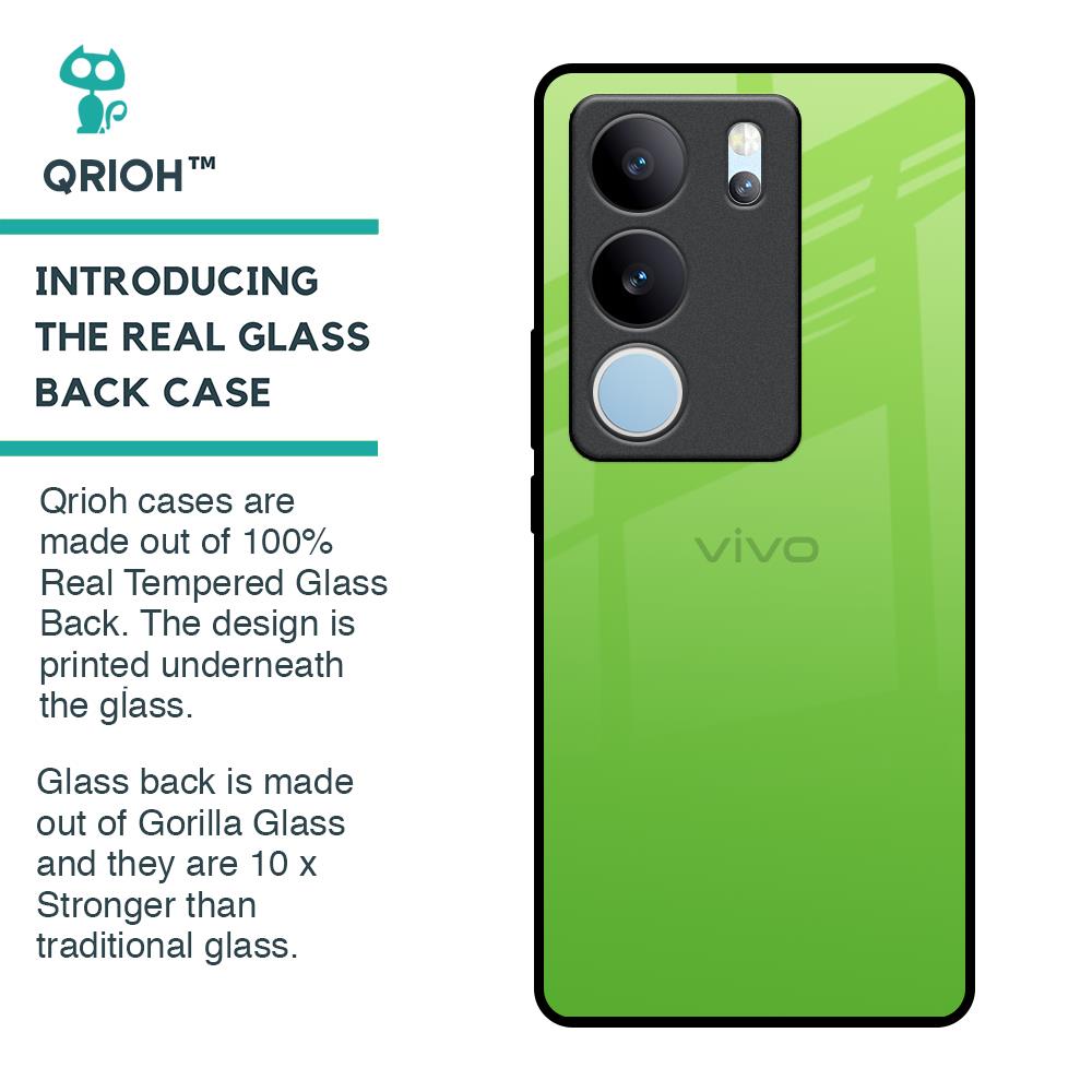 Paradise Green Glass Case For Vivo V29 Pro 5G