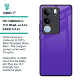 Amethyst Purple Glass Case for Vivo V29 Pro 5G