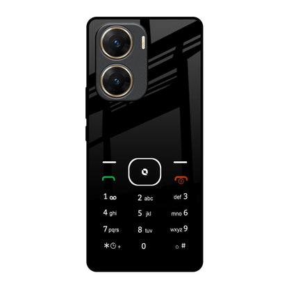 Classic Keypad Pattern Vivo V29e 5G Glass Back Cover Online