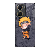 Orange Chubby Vivo V29e 5G Glass Back Cover Online