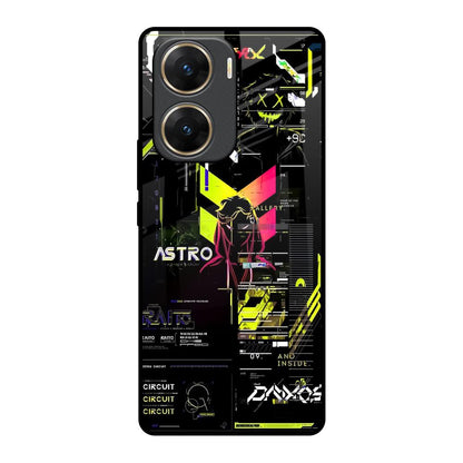 Astro Glitch Vivo V29e 5G Glass Back Cover Online