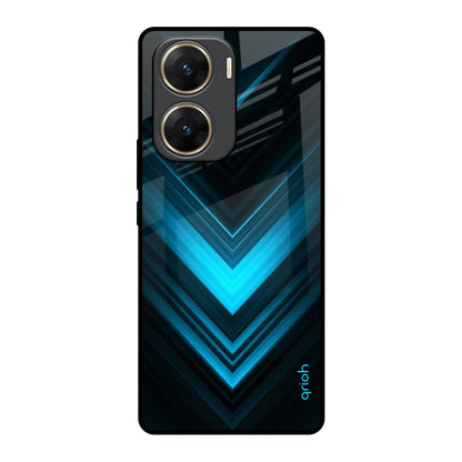 Vertical Blue Arrow Vivo V29e 5G Glass Back Cover Online