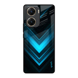 Vertical Blue Arrow Vivo V29e 5G Glass Back Cover Online