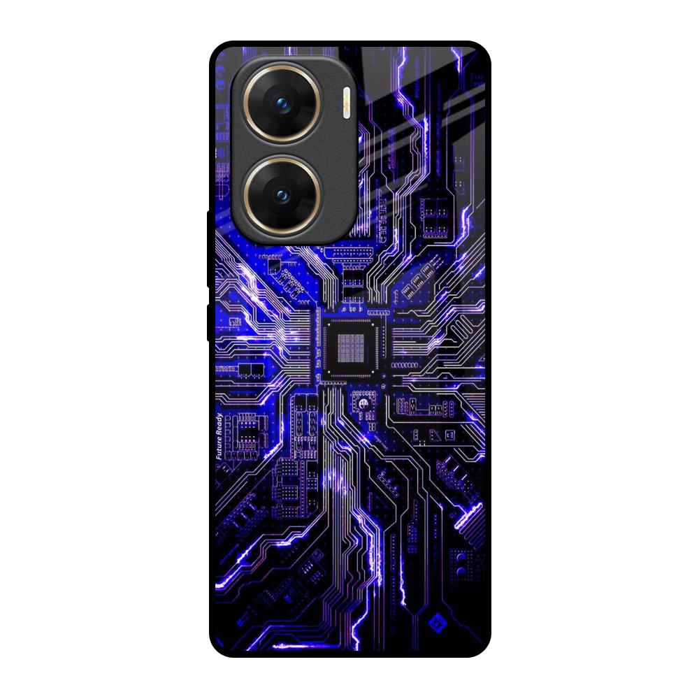 Techno Color Pattern Vivo V29e 5G Glass Back Cover Online