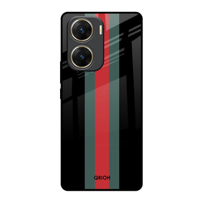 Vertical Stripes Vivo V29e 5G Glass Back Cover Online