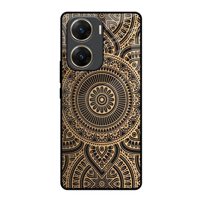Luxury Mandala Vivo V29e 5G Glass Back Cover Online
