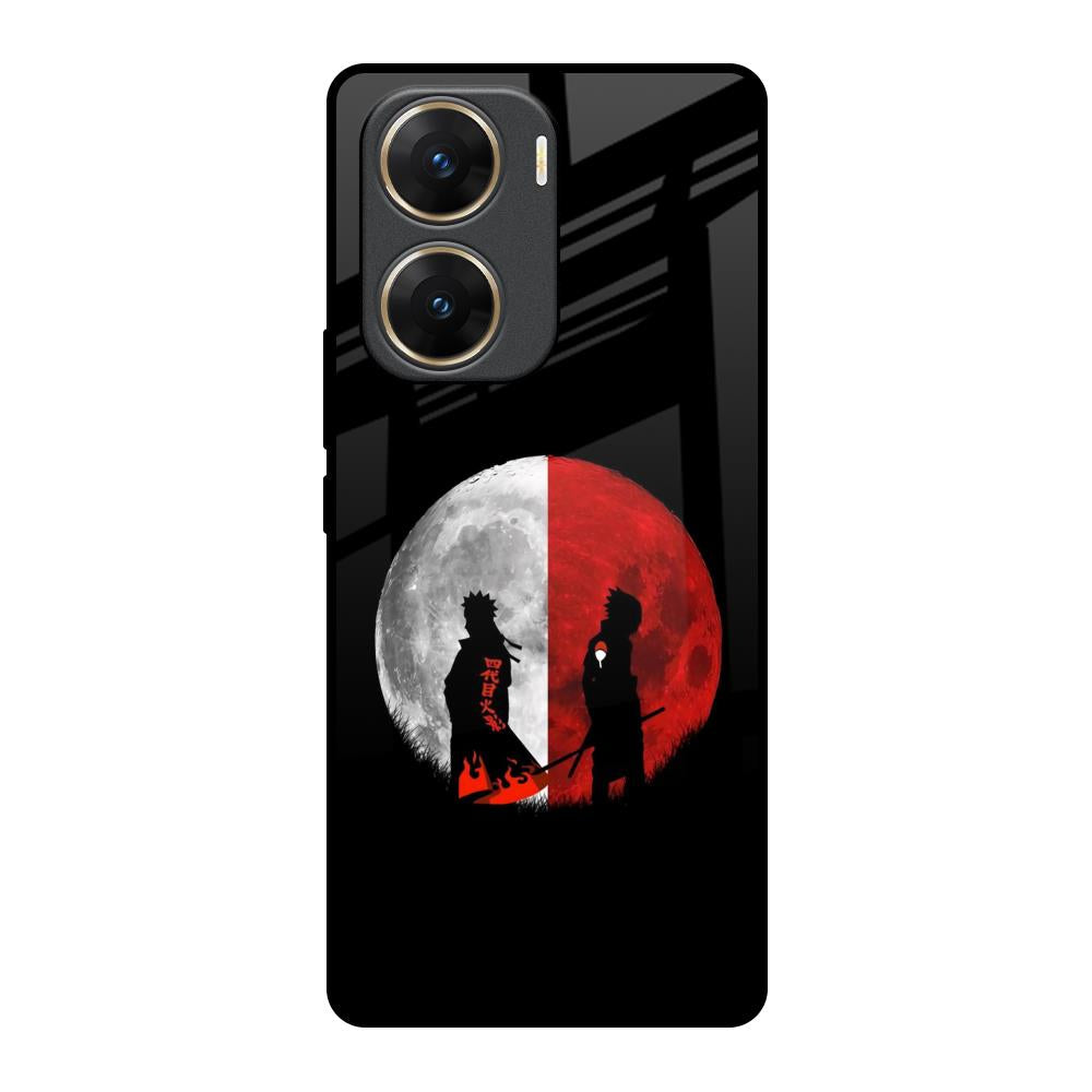 Anime Red Moon Vivo V29e 5G Glass Back Cover Online