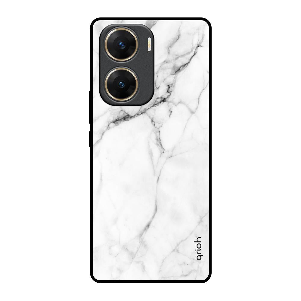 Modern White Marble Vivo V29e 5G Glass Back Cover Online