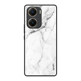 Modern White Marble Vivo V29e 5G Glass Back Cover Online