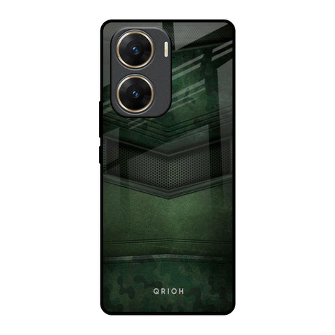 Green Leather Vivo V29e 5G Glass Back Cover Online