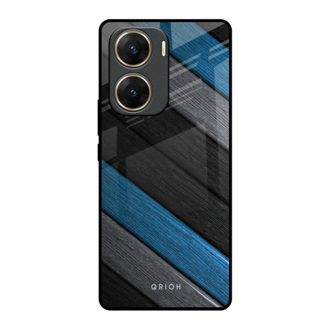 Multicolor Wooden Effect Vivo V29e 5G Glass Back Cover Online