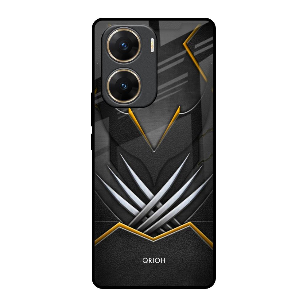 Black Warrior Vivo V29e 5G Glass Back Cover Online