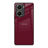Classic Burgundy Vivo V29e 5G Glass Back Cover Online