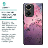 Space Doodles Glass Case for Vivo V29e 5G