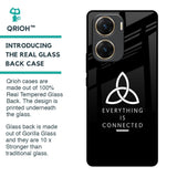 Everything Is Connected Glass Case for Vivo V29e 5G