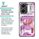 Stock Out Currency Glass Case for Vivo V29e 5G
