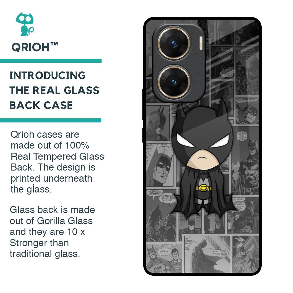 Cartoon Art Glass Case for Vivo V29e 5G