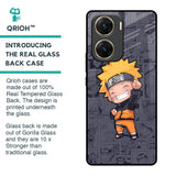 Orange Chubby Glass Case for Vivo V29e 5G