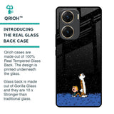 Night Sky Star Glass Case for Vivo V29e 5G