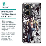 Dragon Anime Art Glass Case for Vivo V29e 5G