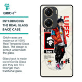 Bape Luffy Glass Case for Vivo V29e 5G