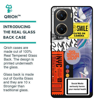 Smile for Camera Glass Case for Vivo V29e 5G