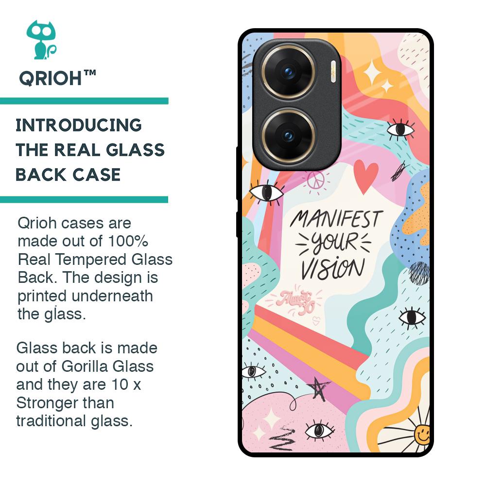 Vision Manifest Glass Case for Vivo V29e 5G