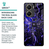 Techno Color Pattern Glass Case For Vivo V29e 5G