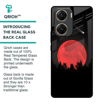 Moonlight Aesthetic Glass Case For Vivo V29e 5G