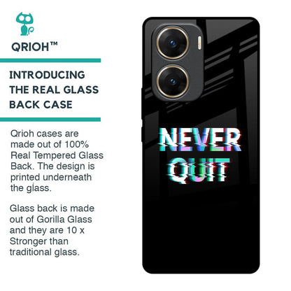 Never Quit Glass Case For Vivo V29e 5G