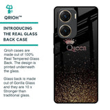 I Am The Queen Glass Case for Vivo V29e 5G
