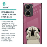 Funny Pug Face Glass Case For Vivo V29e 5G