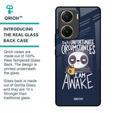 Struggling Panda Glass Case for Vivo V29e 5G