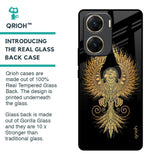 Mythical Phoenix Art Glass Case for Vivo V29e 5G