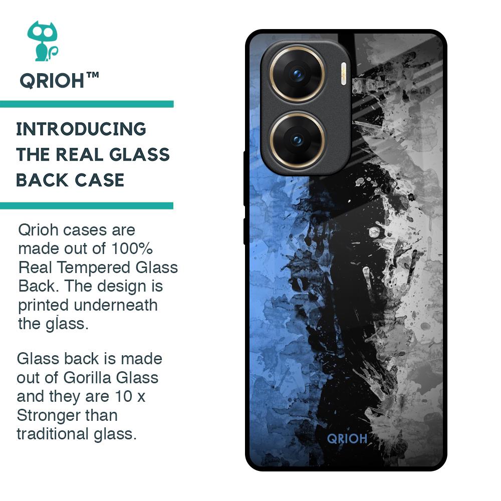 Dark Grunge Glass Case for Vivo V29e 5G