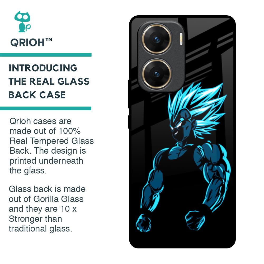 Pumped Up Anime Glass Case for Vivo V29e 5G