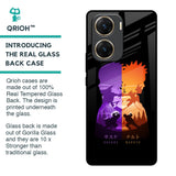 Minimalist Anime Glass Case for Vivo V29e 5G