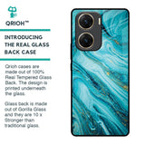 Ocean Marble Glass Case for Vivo V29e 5G