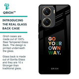 Go Your Own Way Glass Case for Vivo V29e 5G