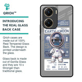 Space Flight Pass Glass Case for Vivo V29e 5G