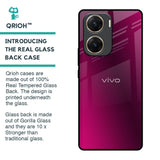 Pink Burst Glass Case for Vivo V29e 5G