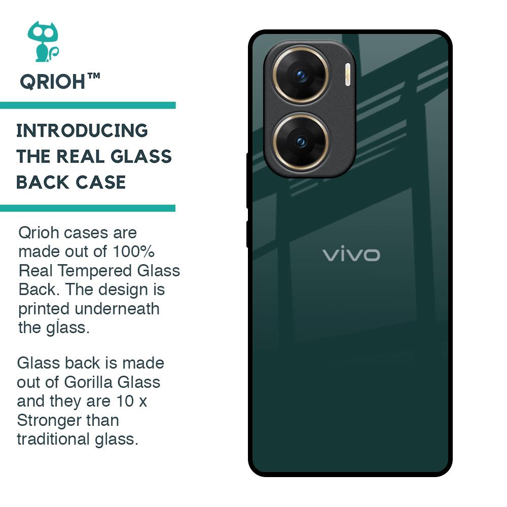 Olive Glass Case for Vivo V29e 5G