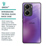 Ultraviolet Gradient Glass Case for Vivo V29e 5G