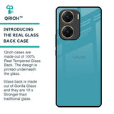 Oceanic Turquiose Glass Case for Vivo V29e 5G