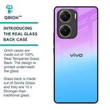 Unicorn Pattern Glass Case for Vivo V29e 5G