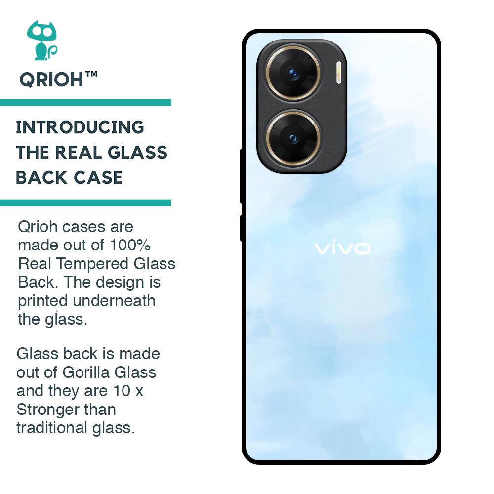 Bright Sky Glass Case for Vivo V29e 5G