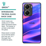 Colorful Dunes Glass Case for Vivo V29e 5G